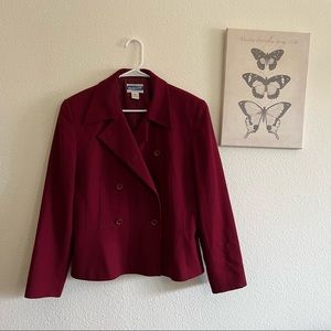 Vintage Women Pendleton Wool Suit and Skirt